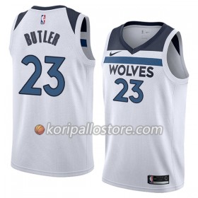Minnesota Timberwolves Jimmy Butler 23 Nike 2017-18 Valkoinen Miesten Pelipaidat Swingman 